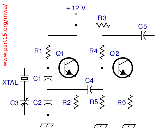 crystal oscillator circuits